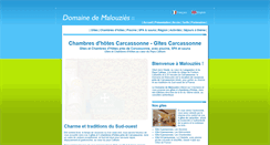 Desktop Screenshot of gite-chambre-hote-carcassonne.fr
